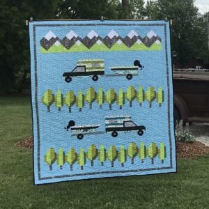 Camping PDF Quilt Pattern Instant Download