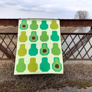 I Avocado. Do you? Modern Quilt ready to ship within CANADA