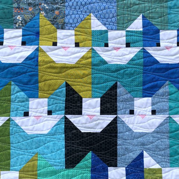 Cats Cats Cats – PDF Quilt Pattern Instant Download – Sew Fresh Quilts