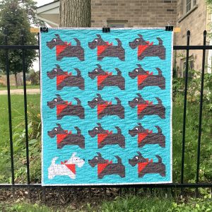 Scottie Dogs - PDF Quilt Pattern Instant Download