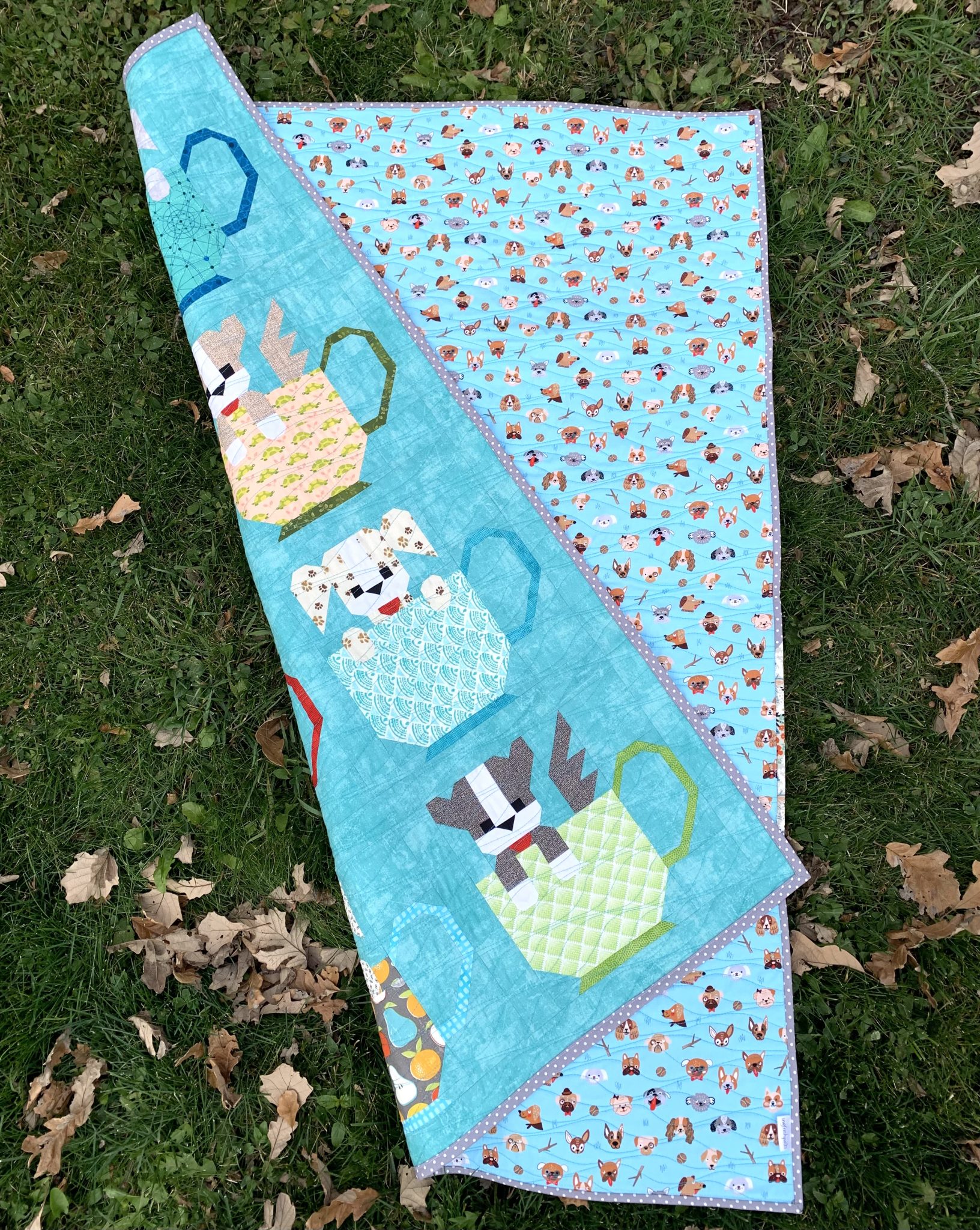 Pups in Cups – Sew Fresh Quilts