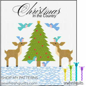 Christmas in the Country - PDF Quilt Pattern Instant Download