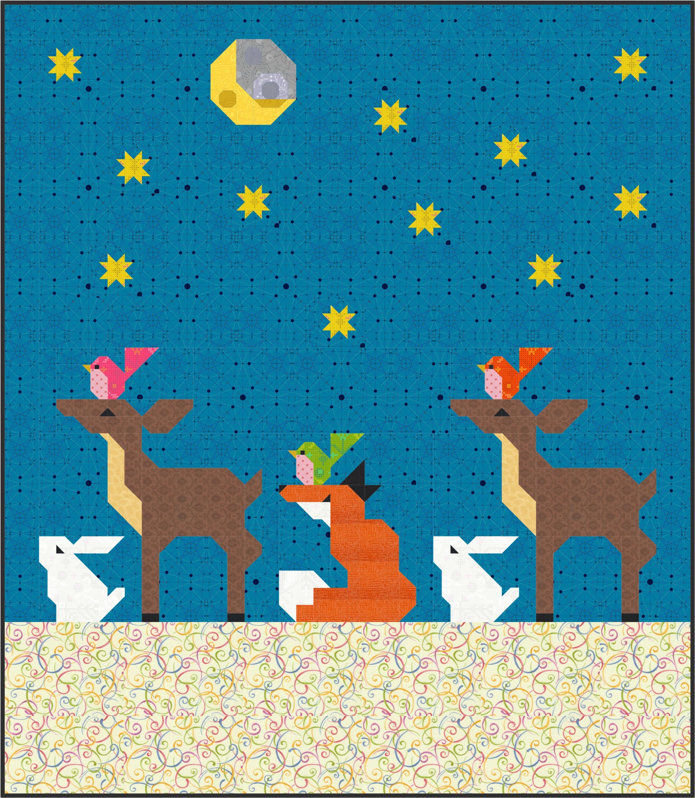 Starry Night - PDF Quilt Pattern Instant Download - Image 4