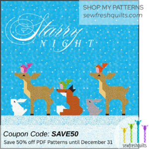 Starry Night - PDF Quilt Pattern Instant Download