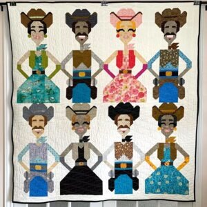 Western Style Modern Quilt ready to ship within CANADA