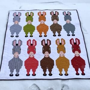 Silly Asses Modern Quilt ready to ship within CANADA