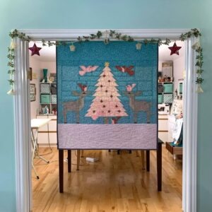 Christmas in the Country Modern Quilt ready to ship within CANADA